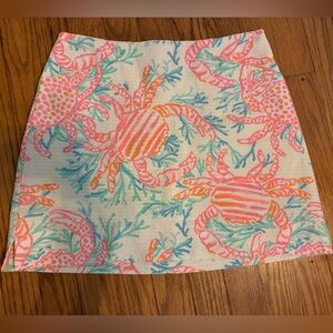 Lilly Pulitzer Crab Skort